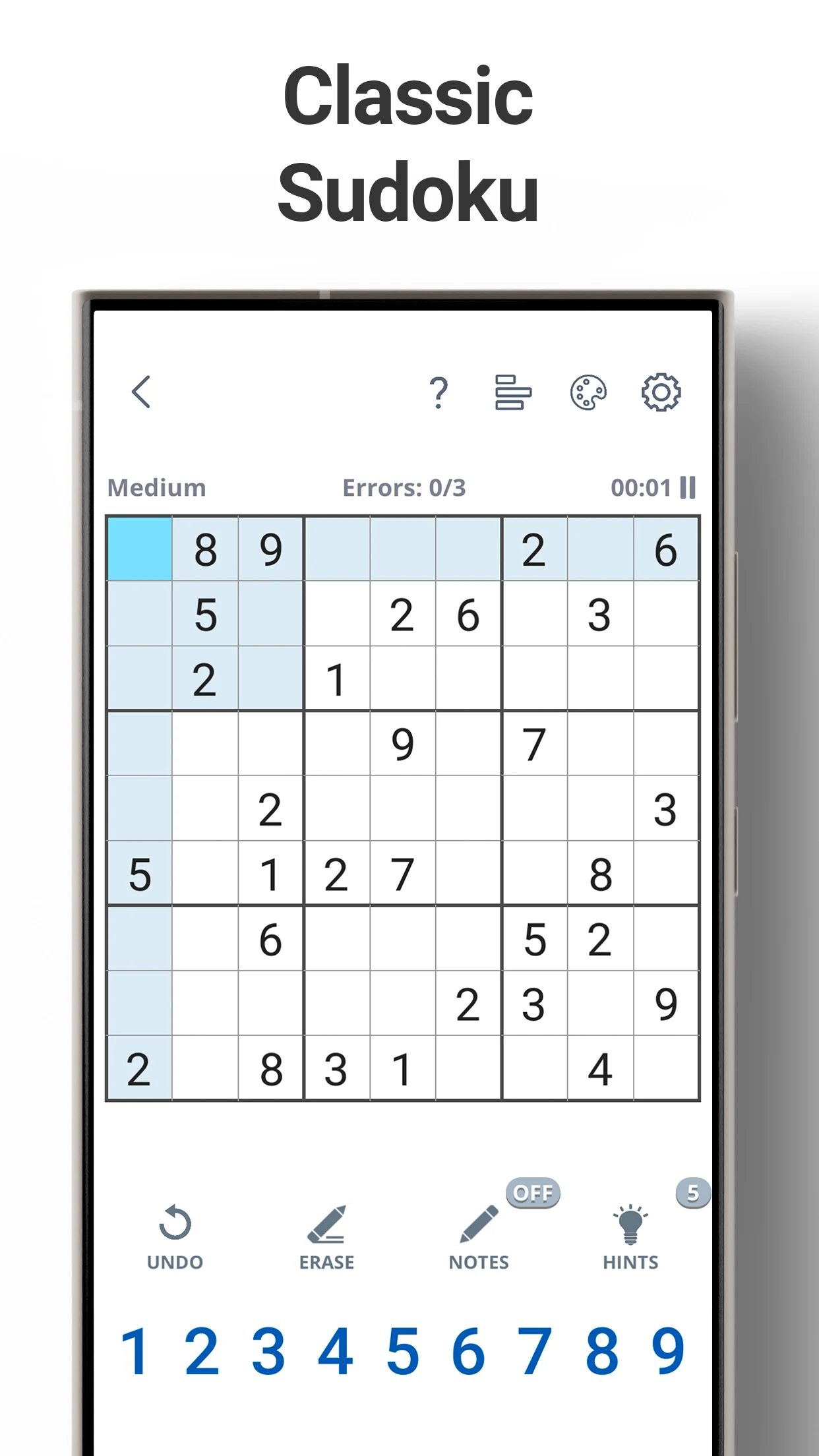 Sudoku Levels: Daily Puzzles screenshot