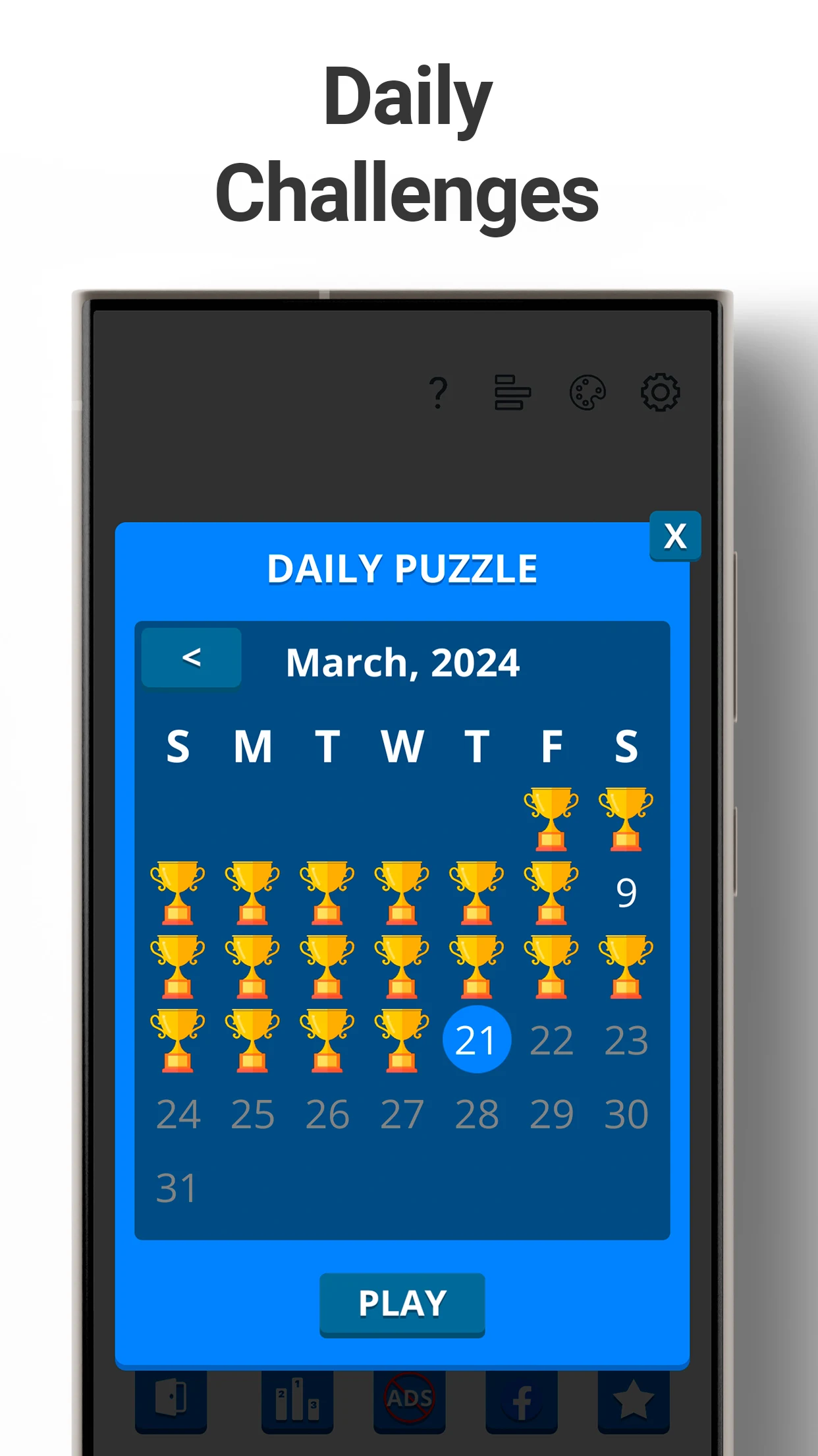 Sudoku Levels: Daily Puzzles screenshot