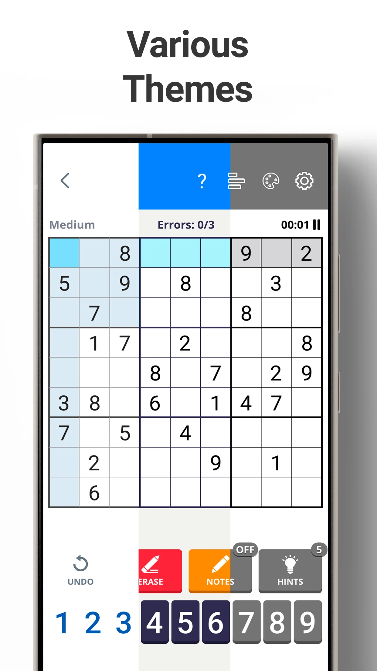 Sudoku Levels: Daily Puzzles screenshot